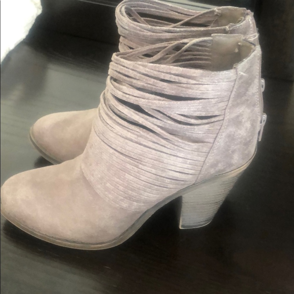 Fergalicious booties.